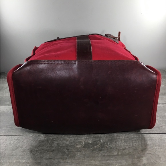 Wilderness Pride Red Tote Bag Purse Cotton Shopping Shopper Handbag Shoulder - Picture 5 of 11